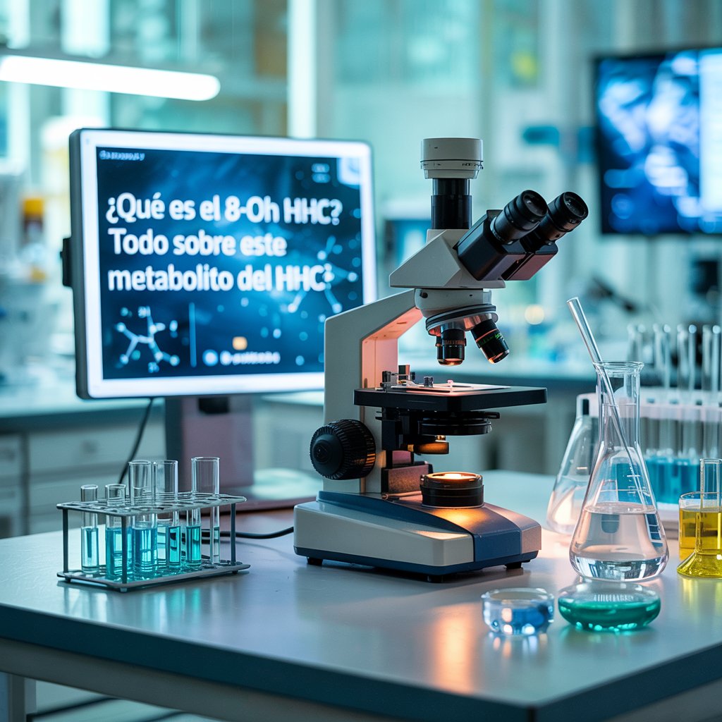 ¿Qué es el 8-OH HHC? Todo sobre este Metabolito del HHC