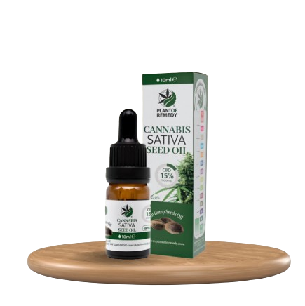 Aceite de Cannabis Sativa 15% CBD - Plant of Life Remedy 10ml