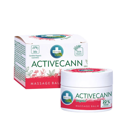 Activecann – Bálsamo de Cannabis Orgánico para Masaje Muscular y Articular – Alivio y Recuperación Natural | Taboga CBD