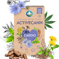 Activecann Cardio – Suplemento Alimenticio para un Corazón Sano 60 Pastillas – Salud Cardiovascular Natural | Taboga CBD