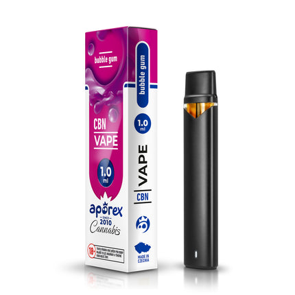 VAPER DESECHABLE CBD 90% BUBBLE GUM 1ml  - APOREX