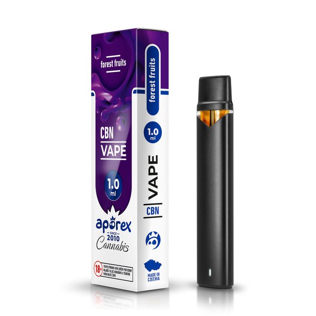 VAPER DESECHABLE CBD 90% FRUTOS DEL BOSQUE 1ml  - APOREX