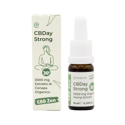 CBDay Strong – Aceite CBD Full Spectrum 30% – Alta Concentración y Bienestar Diario | Taboga CBD