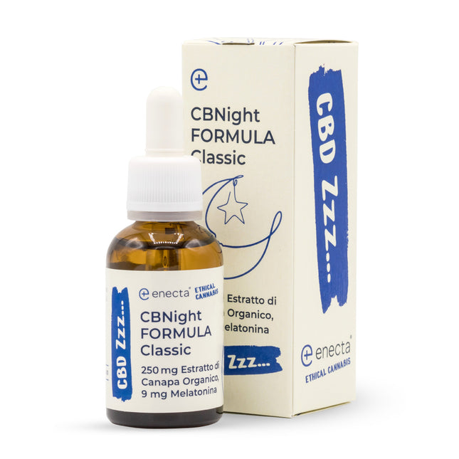 CBNight Formula Classic – CBD + CBN + Melatonina 250 mg – Sueño y Descanso Natural | Taboga CBD