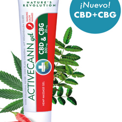 Gel cosmético con efecto calor y extracto de cáñamo – Taboga CBD
