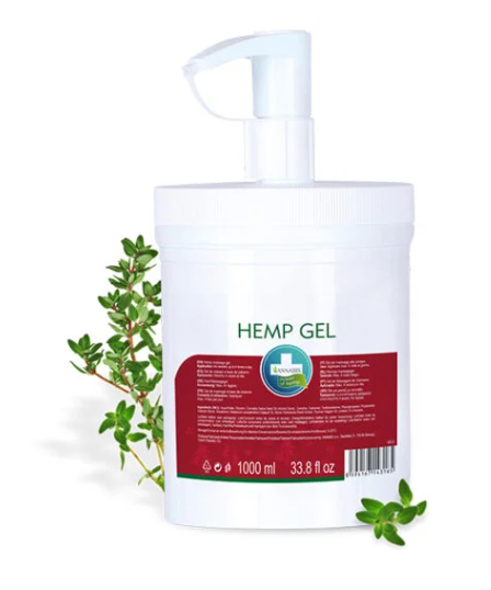 Hemp Gel – Bálsamo de Masaje de Cáñamo Orgánico 1 L – Relajación y Cuidado Natural | Taboga CBD