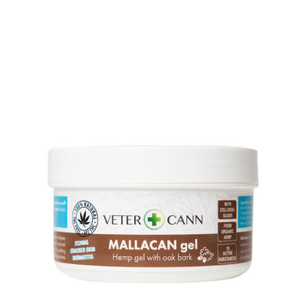 Mallacan – Gel Reparador de Piel para Animales 100 ml – Cuidado y Regeneración Natural | Taboga CBD