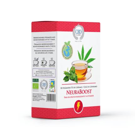 nfusión Ecológica de Cáñamo NeuraBoost – Energía y Concentración | Taboga CBD
