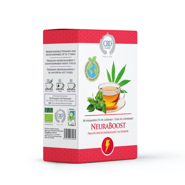 nfusión Ecológica de Cáñamo NeuraBoost – Energía y Concentración | Taboga CBD