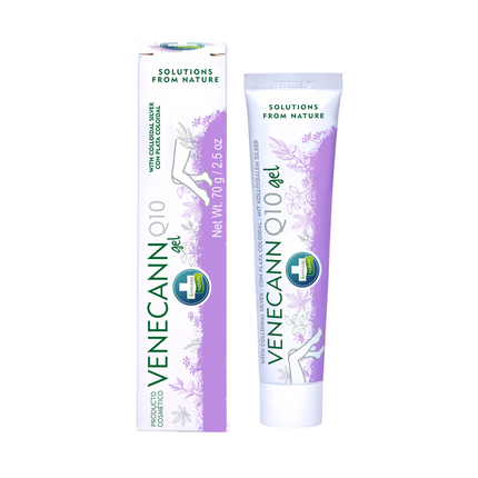 Venecann Q10 – Gel para Piernas Cansadas y Pesadas con Cáñamo 75 ml – Alivio y Bienestar Natural | Taboga CBD