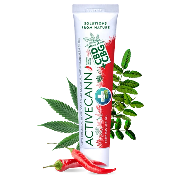 Activecann CBD+CBG Efecto Calor – Crema de Masaje Intensivo con Capsaicina 75 ml – Alivio y Calor Muscular Profundo | Taboga CBD