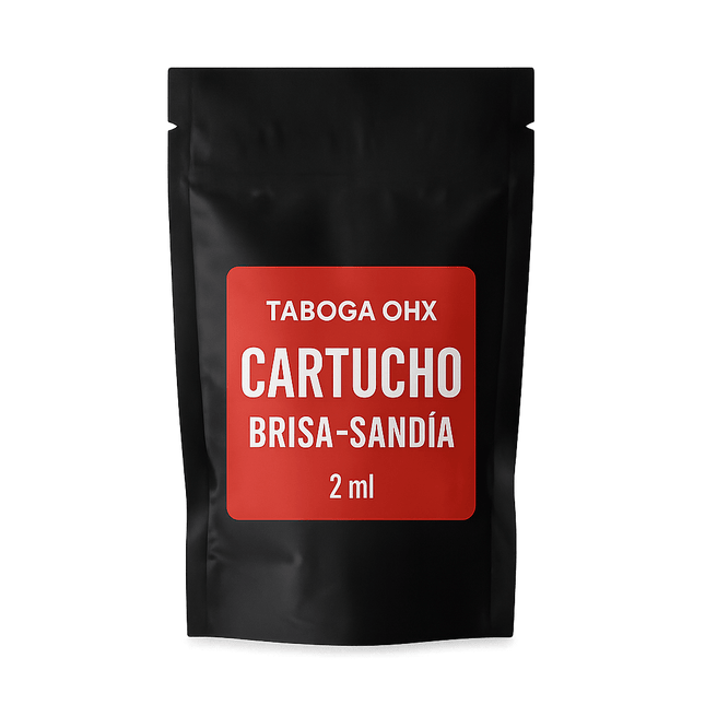 Cartucho OHX Brisa Sandía 8-OH Taboga – Cartucho natural con cannabinoides y aroma fresco a sandía