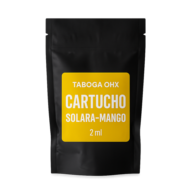 Cartucho OHX Solara Mango 8-OH Taboga – Cartucho natural con cannabinoides y aroma dulce a mango maduro