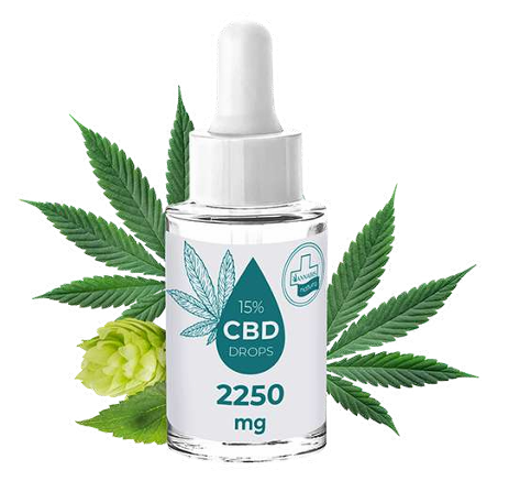 CBD Drops 15% – Gotas de CBD Concentradas con Vitamina E 2.250 mg 15 ml – Bienestar y Equilibrio Natural | Taboga CBD