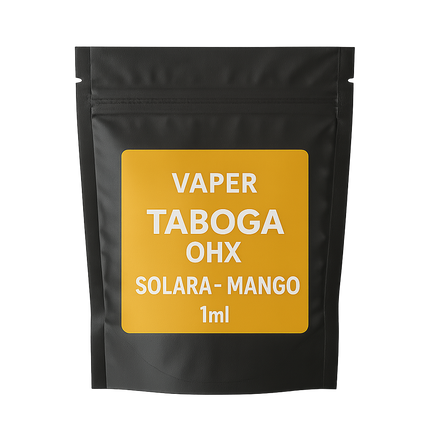 Vaper OHX Solara Mango 1ml Taboga – Dispositivo con 8-OH y sabor natural a mango tropical