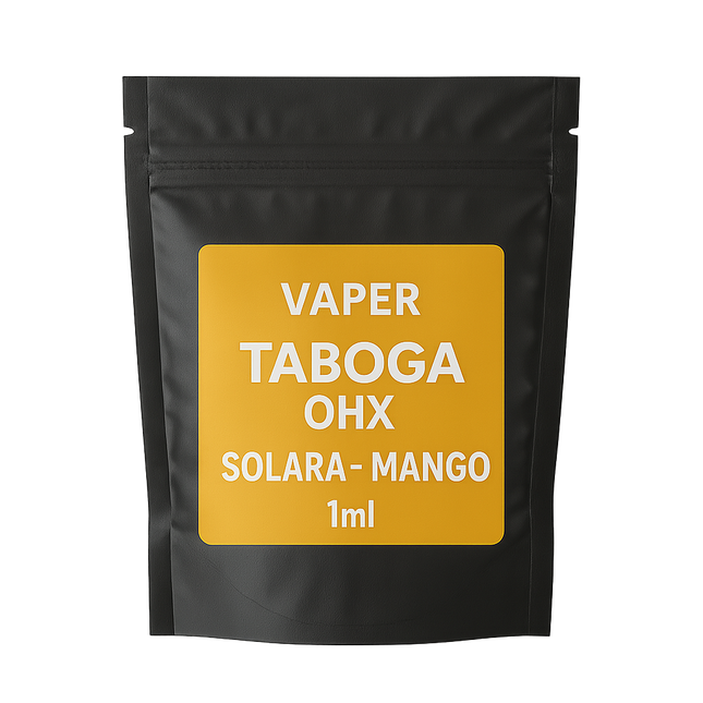 Vaper OHX Solara Mango 1ml Taboga – Dispositivo con 8-OH y sabor natural a mango tropical